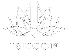iskcon white logo