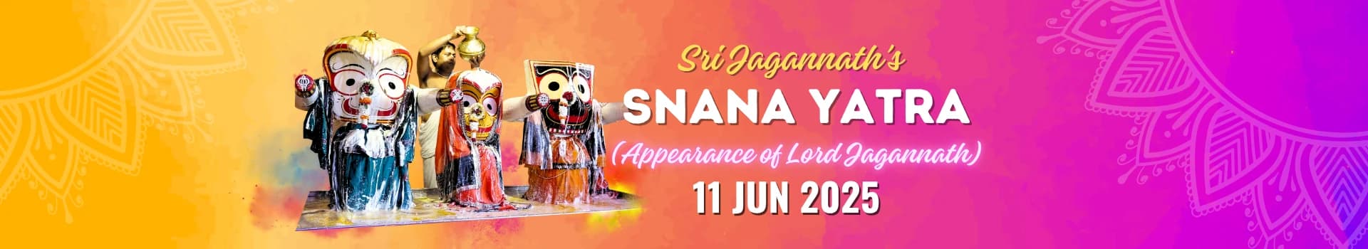 Sri Jagannath's Snana Yatra