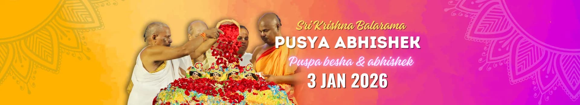 Sri Krishna Pusya Abhishek
